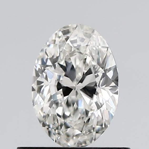 Diamante Naturale Taglio Ovale 0.6ct VG/VG H IF - GIA - 6.58x4.59x2.9mm