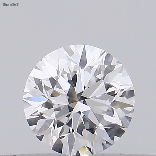 Diamante Naturale Taglio Brillante 0.23ct G/G/G E VVS2 - GIA - 3.87x3.84x2.49mm