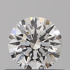 Diamante Naturale Taglio Brillante 0.39ct 3EX E IF - GIA - 4.7x4.68x2.93mm