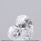 Diamante Naturale Taglio Cuore 0.18ct VG/G D VVS1 - GIA - 3.4x3.97x2.4mm