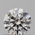 Diamante Naturale Taglio Brillante 0.41ct 3EX F IF - IGI - 4.78x4.82x2.91mm