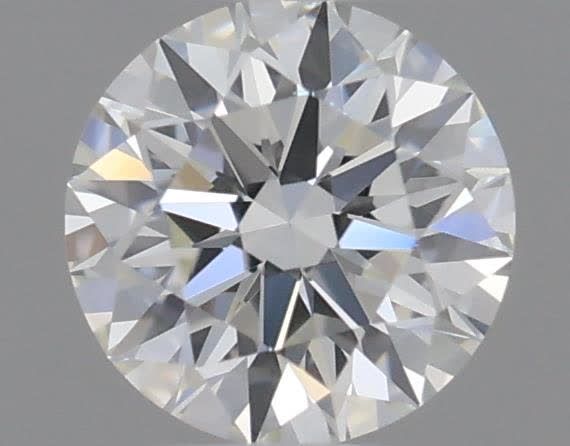 Diamante Naturale Taglio Brillante 0.23ct 3EX J IF - GIA - 3.93x3.96x2.44mm