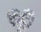 Diamante Naturale Taglio Cuore 0.3ct VG/EX D VS2 - GIA - 4.19x4.56x2.73mm