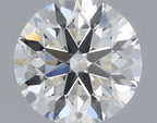 Diamante Naturale Taglio Brillante 0.46ct EX/VG/EX I IF - GIA - 4.9x4.93x3.07mm