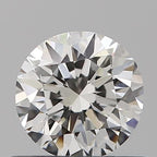 Diamante Naturale Taglio Brillante 0.5ct VG/VG/EX H VS1 - GIA - 5.01x4.95x3.21mm