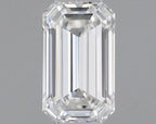 Diamante Naturale Taglio Smeraldo 0.34ct VG/EX G VVS1 - GIA - 5.37x3.17x2.01mm