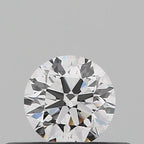 Diamante Naturale Taglio Brillante 0.24ct 3EX D VS2 - GIA - 3.97x3.95x2.48mm