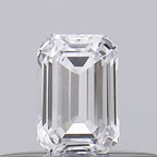 Diamante Naturale Taglio Smeraldo 0.18ct G/VG D VVS1 - GIA - 3.97x2.69x1.67mm