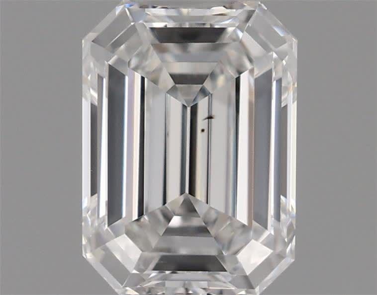Diamante Naturale Taglio Smeraldo 0.51ct G/VG E VS2 - GIA - 5.43x3.91x2.47mm