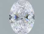 Diamante Naturale Taglio Ovale 0.78ct EX/EX D VVS2 - GIA - 7.33x5.17x3.18mm