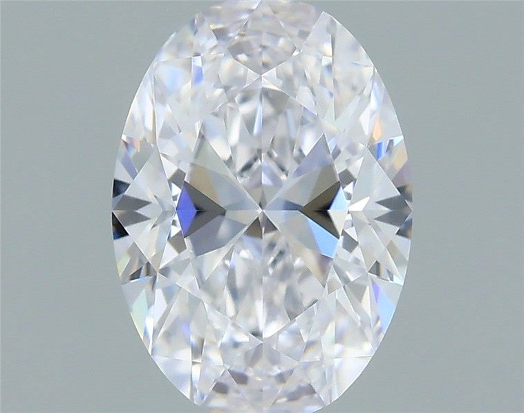 Diamante Naturale Taglio Ovale 0.78ct EX/EX D VVS2 - GIA - 7.33x5.17x3.18mm