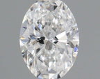 Diamante Naturale Taglio Ovale 0.3ct G/VG F VVS2 - GIA - 5.16x3.73x2.37mm