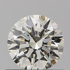 Diamante Naturale Taglio Brillante 0.45ct 3EX I VVS2 - IGI - 4.89x4.93x3.05mm