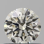 Diamante Naturale Taglio Brillante 0.5ct 3EX J IF - IGI - 5.04x5.07x3.15mm