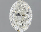 Diamante Naturale Taglio Ovale 0.8ct VG/EX J VS2 - GIA - 7.11x5.12x3.26mm