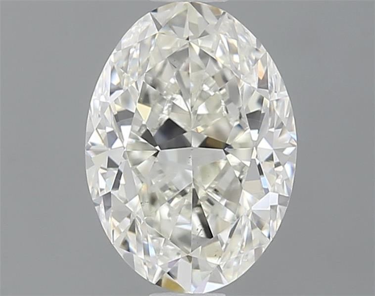 Diamante Naturale Taglio Ovale 0.8ct VG/EX J VS2 - GIA - 7.11x5.12x3.26mm