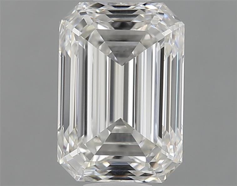 Diamante Naturale Taglio Smeraldo 1.3ct VG/EX I VVS2 - GIA - 7.27x5.04x3.47mm