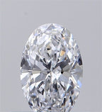 Diamante Naturale Taglio Ovale 0.32ct VG/EX D VVS2 - GIA - 5.88x3.82x2.26mm