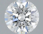 Diamante Naturale Taglio Brillante 0.57ct 3EX F IF - IGI - 5.27x5.3x3.34mm