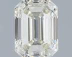 Diamante Naturale Taglio Smeraldo 1ct EX/EX J VVS1 - IGI - 6.39x4.68x3.27mm