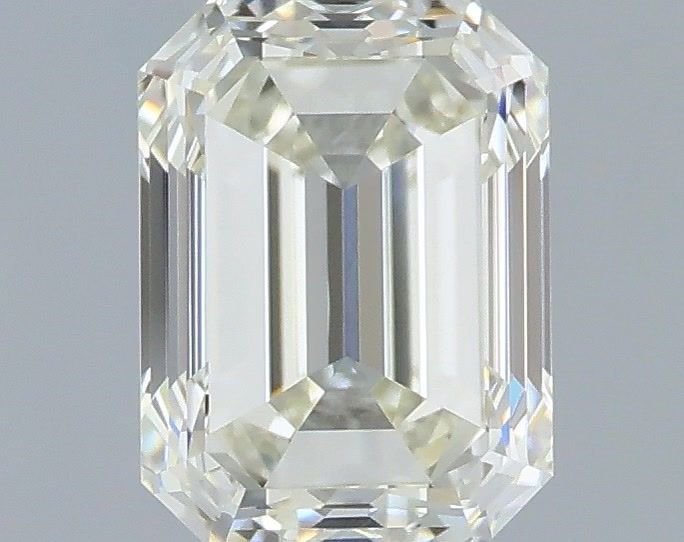 Diamante Naturale Taglio Smeraldo 1ct EX/EX J VVS1 - IGI - 6.39x4.68x3.27mm