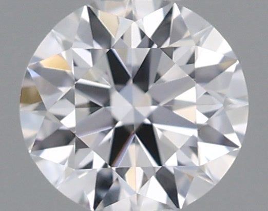 Diamante Taglio Brillante 0.18ct EX/VG/EX F VVS2 - GIA - 3.65x3.69x2.25mm