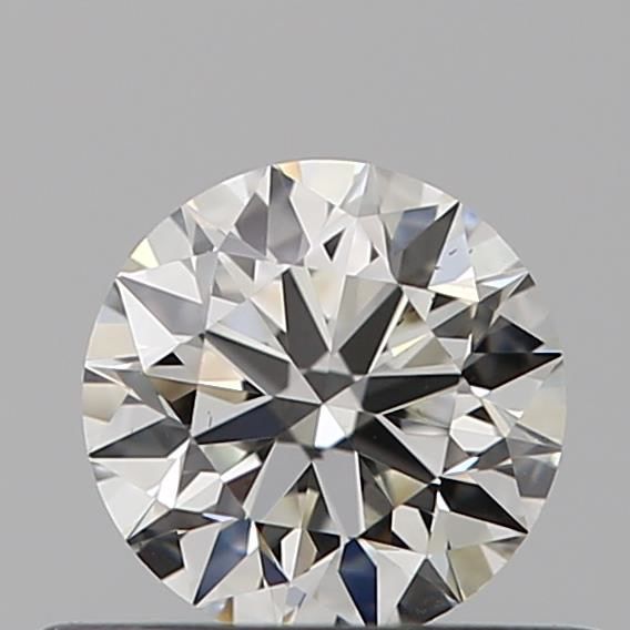 Diamante Naturale Taglio Brillante 0.39ct 3EX I VS2 - GIA - 4.67x4.65x2.9mm