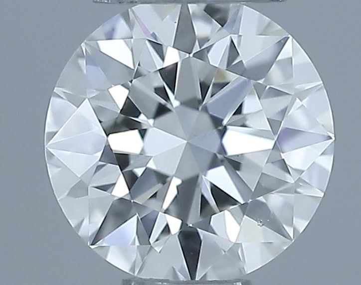 Diamante Naturale Taglio Brillante 0.5ct 3EX F VS2 - IGI - 5.08x5.16x3.15mm