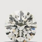 Diamante Taglio Brillante 0.42ct EX/EX/VG J VVS1 - IGI - 4.82x4.85x2.95mm