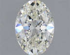 Diamante Naturale Taglio Ovale 1.09ct EX/EX I VVS1 - IGI - 8.29x5.79x3.63mm