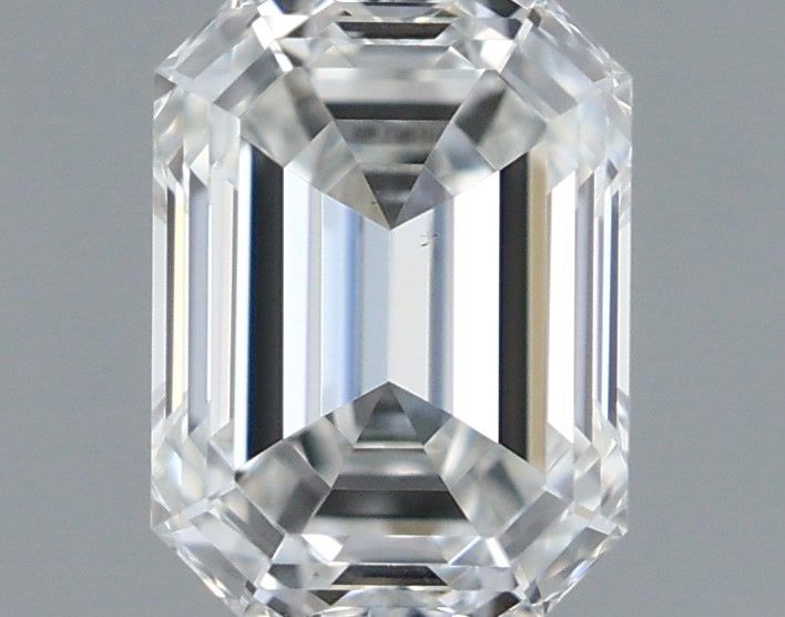 Diamante Naturale Taglio Smeraldo 0.54ct EX/EX F VS1 - IGI - 5.18x3.91x2.74mm