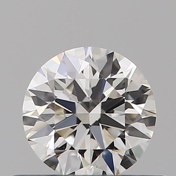 Diamante Naturale Taglio Brillante 0.37ct 3EX F VVS1 - IGI - 4.58x4.64x2.83mm