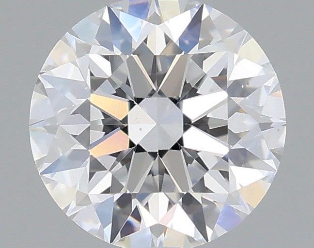 Diamante Naturale Taglio Brillante 0.54ct 3EX D VS2 - GIA - 5.21x5.23x3.26mm