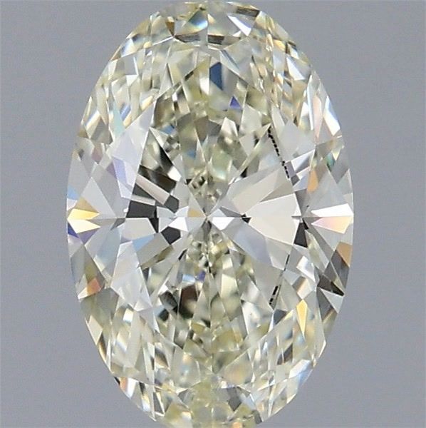 Diamante Naturale Taglio Ovale 1.06ct EX/EX J VVS2 - IGI - 8.5x5.57x3.48mm