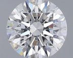 Diamante Naturale Taglio Brillante 0.57ct 3EX D VVS1 - IGI - 5.27x5.31x3.31mm
