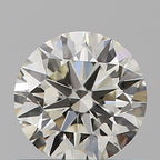 Diamante Naturale Taglio Brillante 0.5ct 3EX J VVS1 - IGI - 4.98x5.03x3.14mm