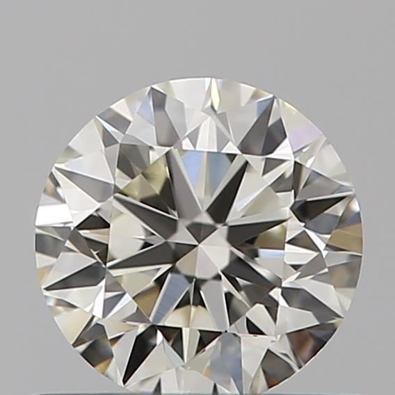 Diamante Naturale Taglio Brillante 0.5ct 3EX J VVS1 - IGI - 4.98x5.03x3.14mm
