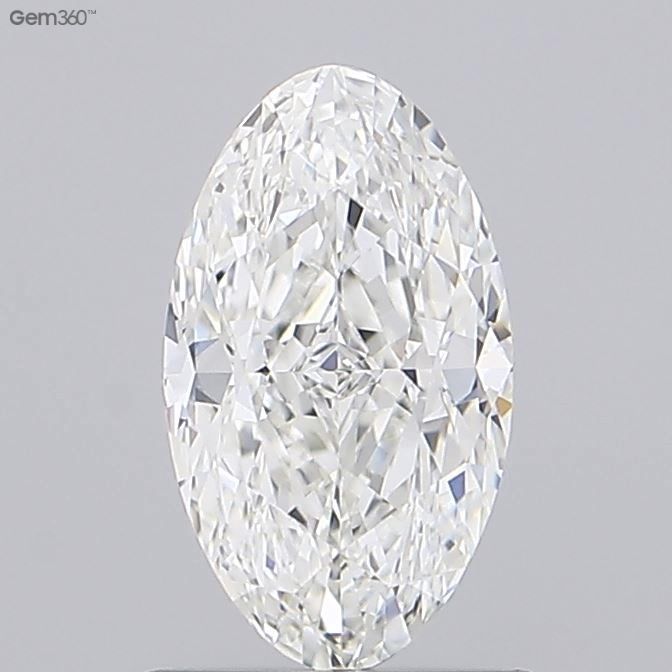Diamante Naturale Taglio Ovale 1.25ct VG/EX I IF - GIA - 9.17x5.26x3.65mm