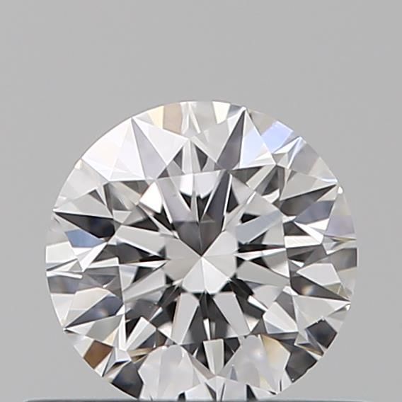 Diamante Naturale Taglio Brillante 0.4ct VG/VG/G D VS2 - GIA - 4.7x4.69x2.94mm