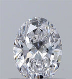 Diamante Naturale Taglio Ovale 0.41ct VG/EX D VS2 - GIA - 5.89x4.3x2.6mm