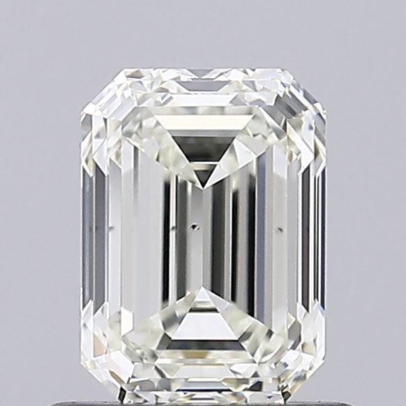 Diamante Naturale Taglio Smeraldo 0.9ct VG/EX H VS1 - IGI - 6.18x4.51x3.14mm