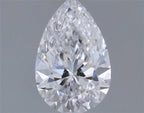 Diamante Naturale Taglio Goccia 0.31ct VG/VG D VVS2 - GIA - 5.87x3.73x2.4mm