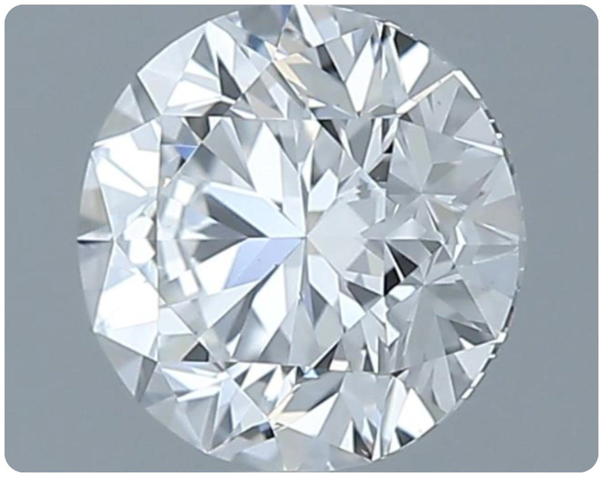 Diamante Naturale Taglio Brillante 0.9ct VG/VG/EX E VS1 - GIA - 6.06x6.0x3.88mm