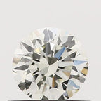 Diamante Naturale Taglio Brillante 0.4ct EX/EX/VG J VVS2 - IGI - 4.69x4.7x2.93mm