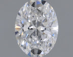 Diamante Naturale Taglio Ovale 0.5ct VG/VG D VS2 - GIA - 6.26x4.57x2.8mm