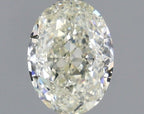 Diamante Naturale Taglio Ovale 1.55ct VG/EX J VS1 - IGI - 7.96x5.91x4.15mm