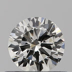 Diamante Naturale Taglio Brillante 0.38ct 3EX H VVS2 - IGI - 4.75x4.78x2.76mm