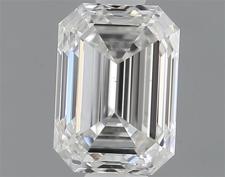 Diamante Naturale Taglio Smeraldo 1.03ct VG/EX H VS1 - GIA - 6.56x4.7x3.26mm