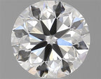 Diamante Naturale Taglio Brillante 1ct VG/VG/VG F VVS2 - GIA - 6.16x6.23x4.0mm