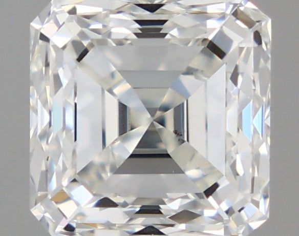 Diamante Taglio Smeraldo Quadrato 0.91ct G/EX H VS2 - GIA - 5.17x5.15x3.69mm